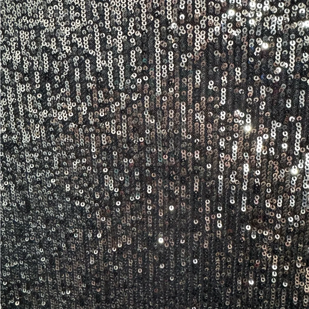 Steve Madden Black Sequin Long Sleeve Dress - Picture 10 of 12